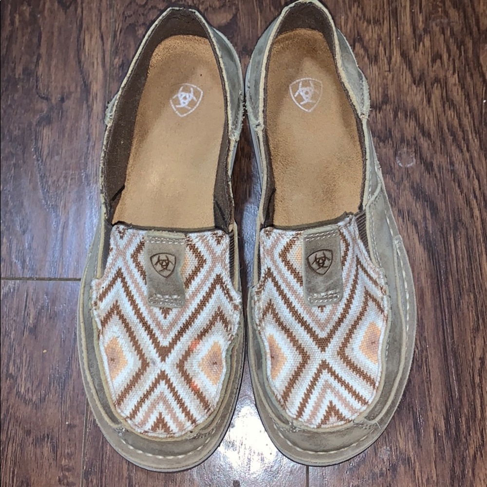 Ariat Women’s Tan Aztec Cruiser Slip On Shoe